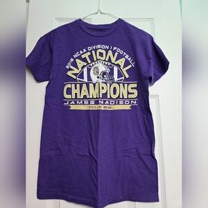 JMU Football Championship Shirt 2016